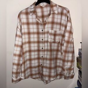 Aeropostale size large flannel shirt